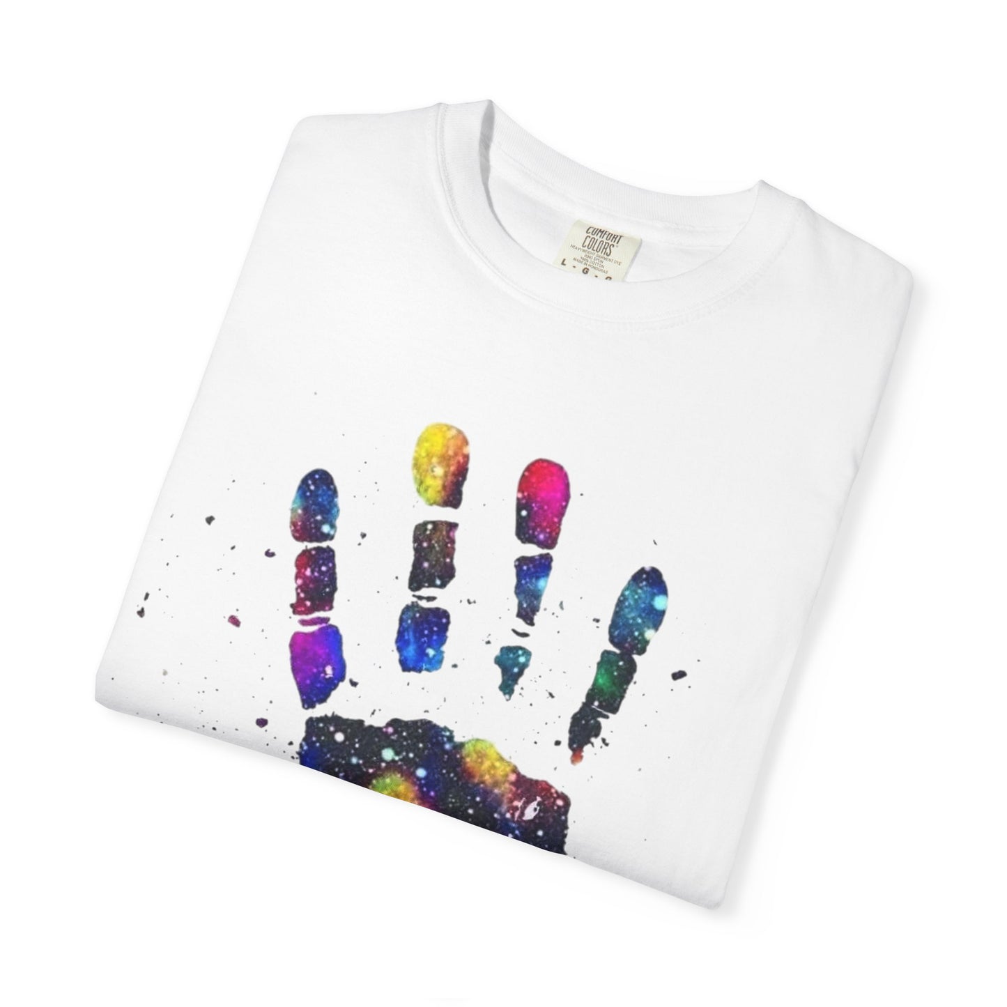 Autism Awareness Handprint T-Shirt — "See the Able, Not the Label"