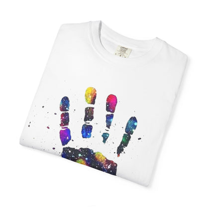 Autism Awareness Handprint T-Shirt — "See the Able, Not the Label"